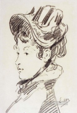  Madame Lienzo - Retrato de Madame Jules Guillemet Realismo Impresionismo Edouard Manet